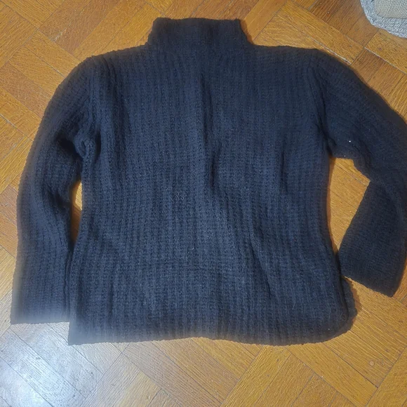 Rafaella Midnight Cowl Mock Neck Sweater - Picture 2 of 3